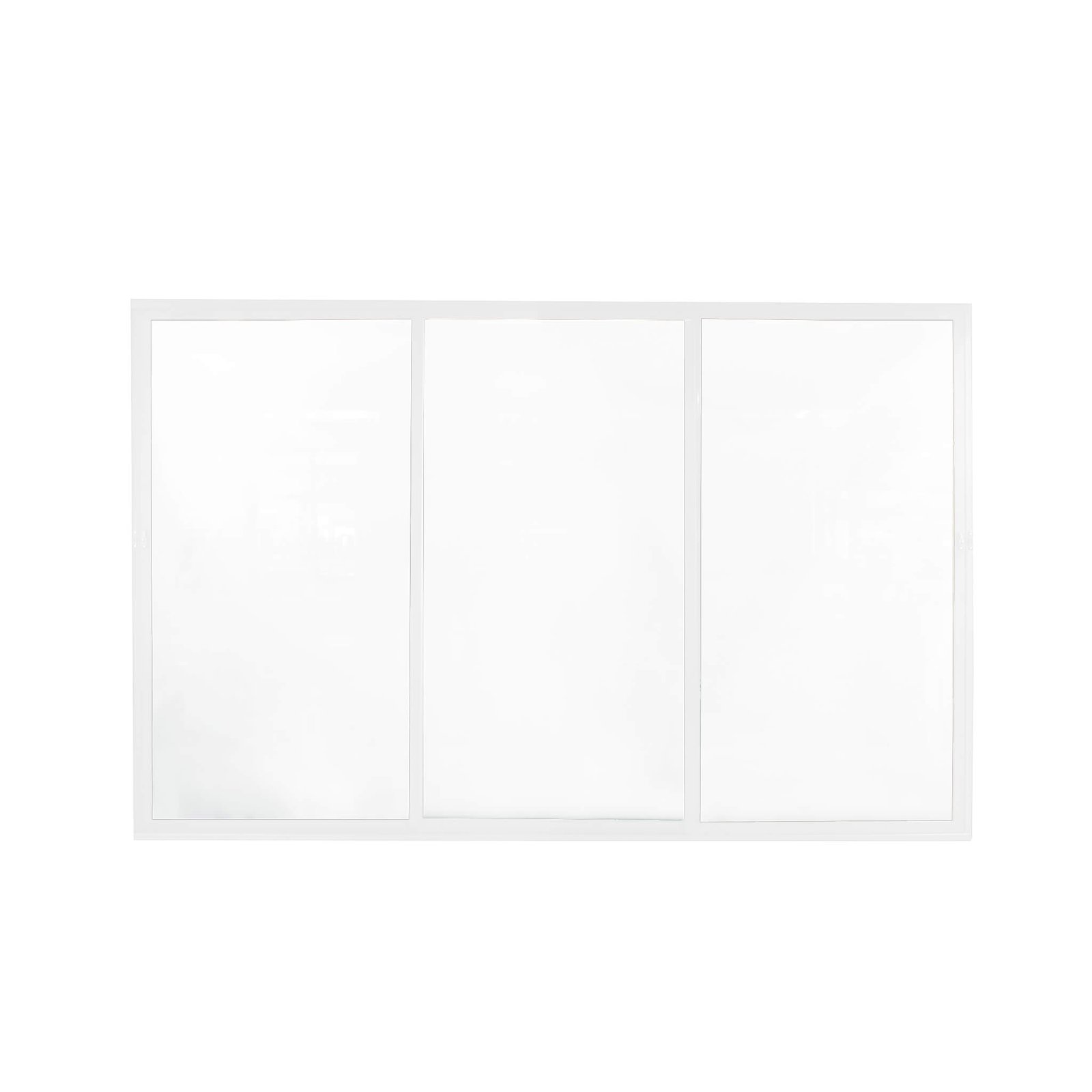 Laterale scorrevole per pergola bioclimatica con vetro - TONY Dimensioni: 4 M, Colore: Bianco