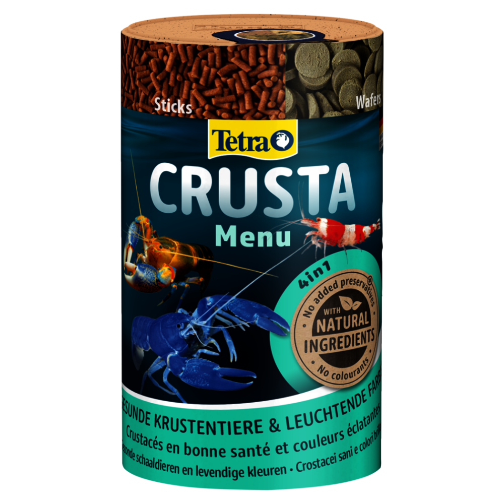 Tetra Crusta Menu 100ml Mangime completo per gamberi, gamberetti e granchi