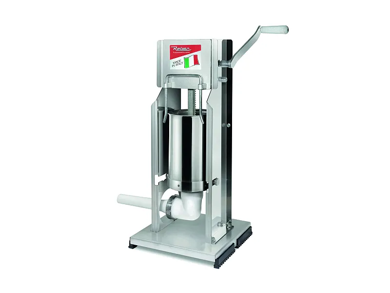 Insaccatrice Reber 3 kg INOX Verticale Manuale - QualitA~ Professionale per Salumi
