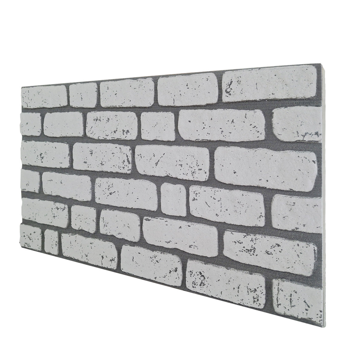 Newcastle - Pannello finto mattone in EPS Resinato finitura ruvida Misura 100x50 Cm spessore 2 cm - RETAIL BOX da 10 pannelli (sviluppano 5 MQ)