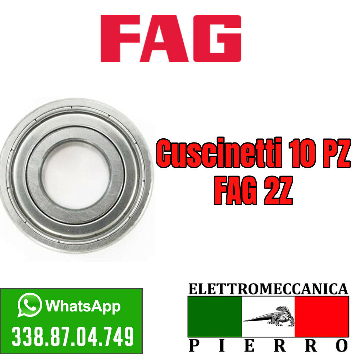 Cuscinetti  10 Pz Da 6000 A 6012 Schermatura 2Z 2RS Tolleranza Standard o C3