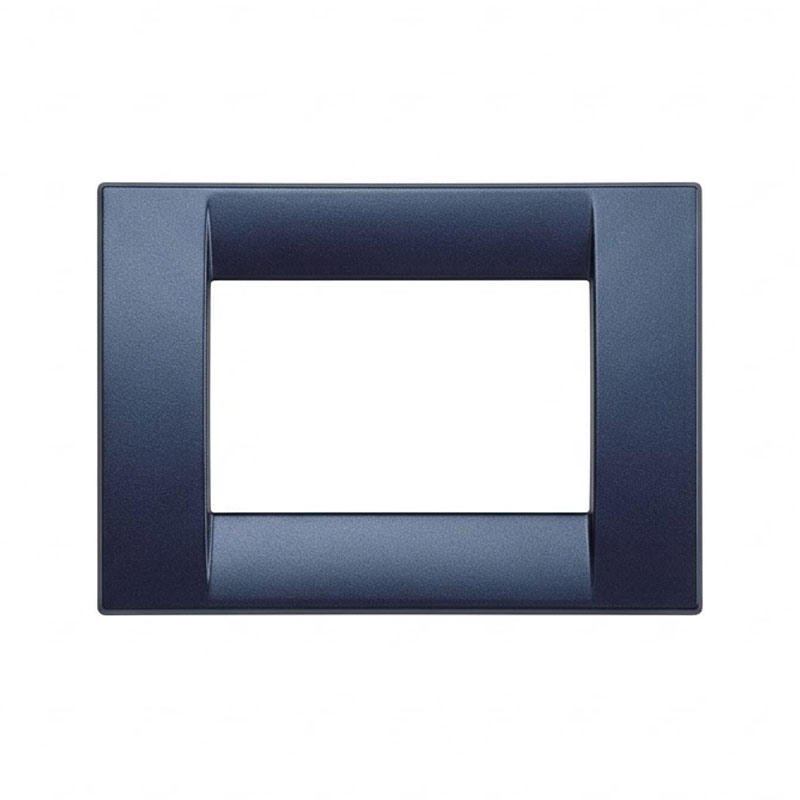 Placca 3 moduli Vimar Idea Classica blu 16743.10