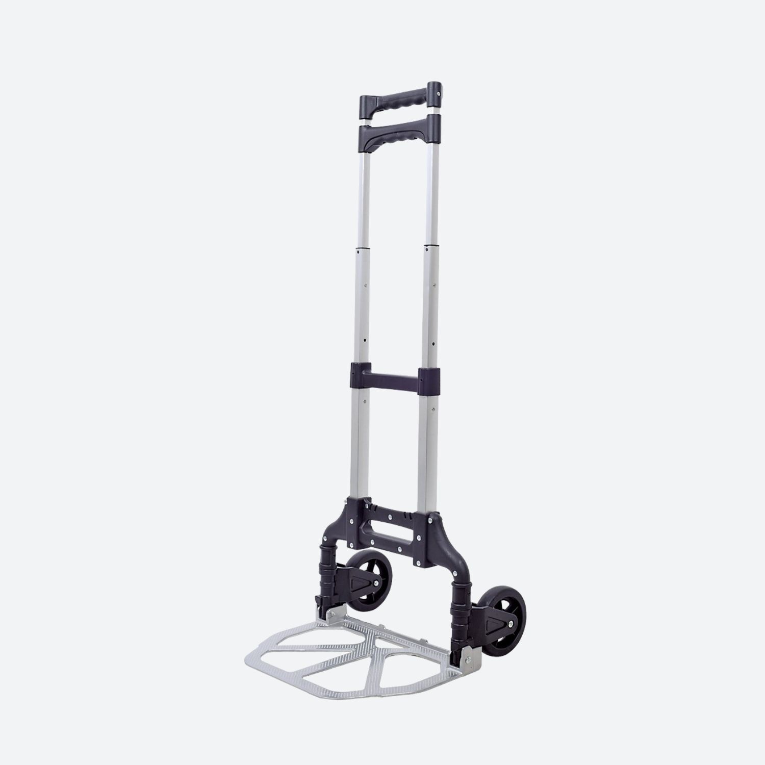 Carrello portapacchi 70 kg pieghevole in alluminio portatile leggero per pacchi
