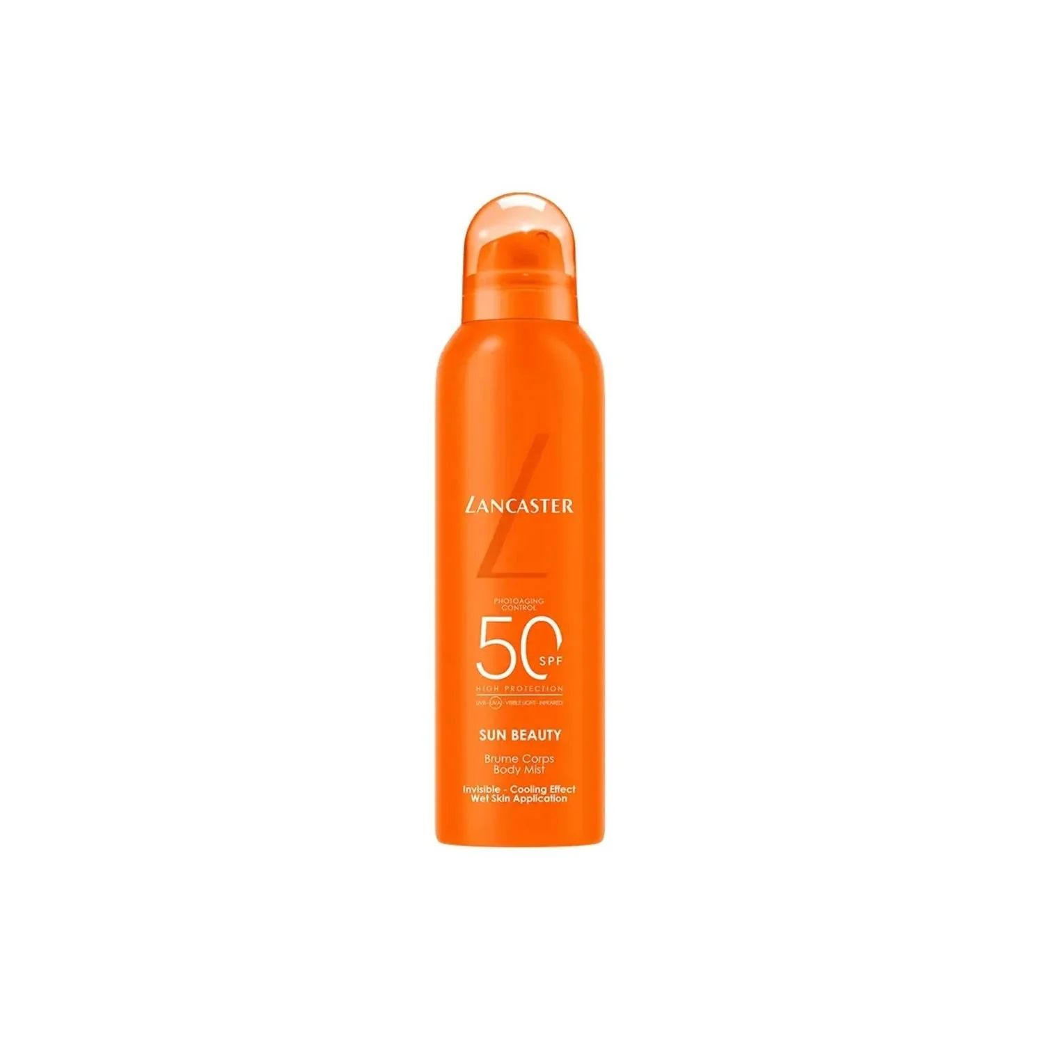 Solare per Corpo Lancaster Protezione Unisex 200ml Sun Beauty Body Mist Spf50