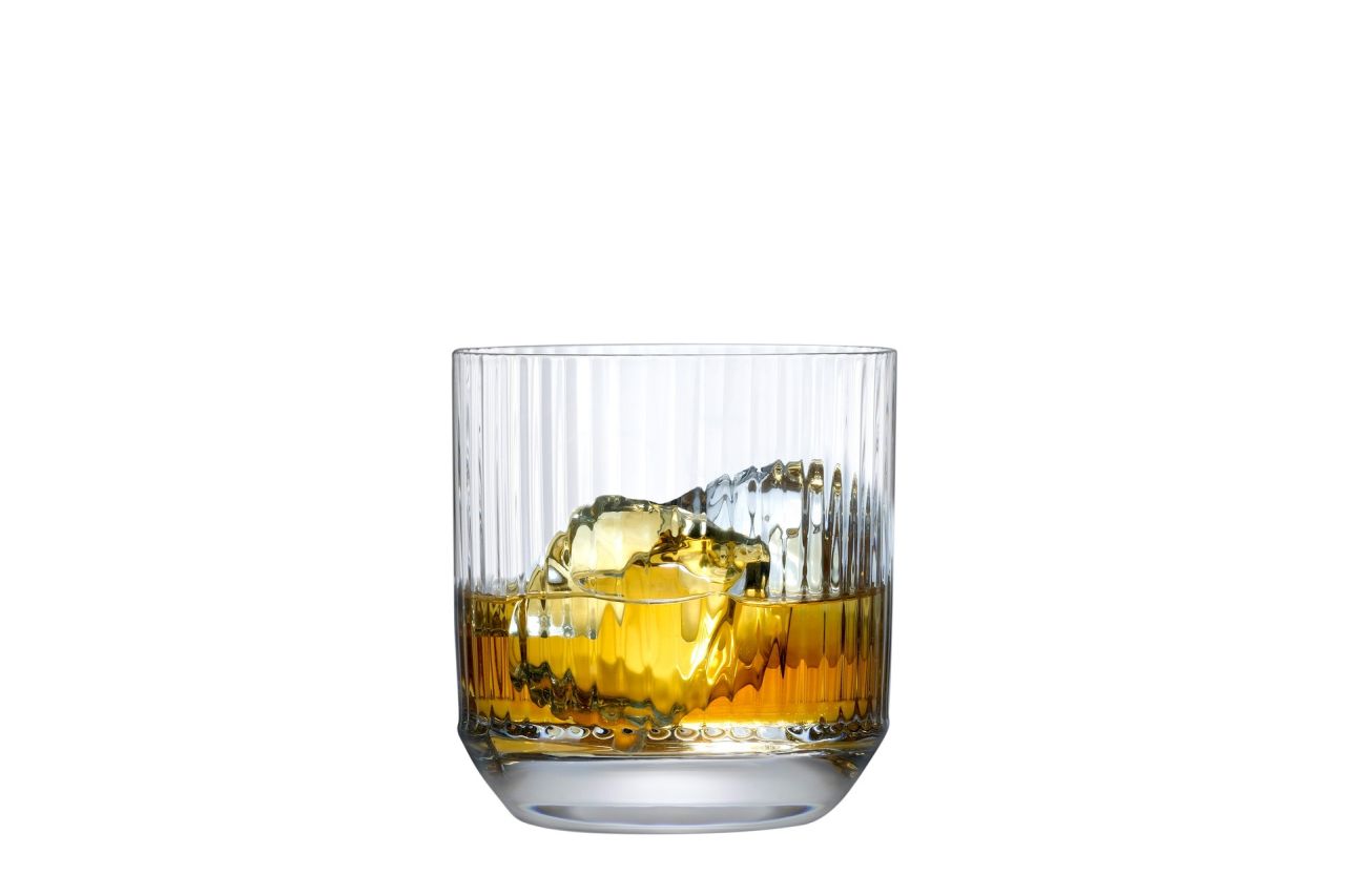 Set mit 6 Tumbler-Big-Top-Kristallglasgläsern, cl 32, Nude Glass