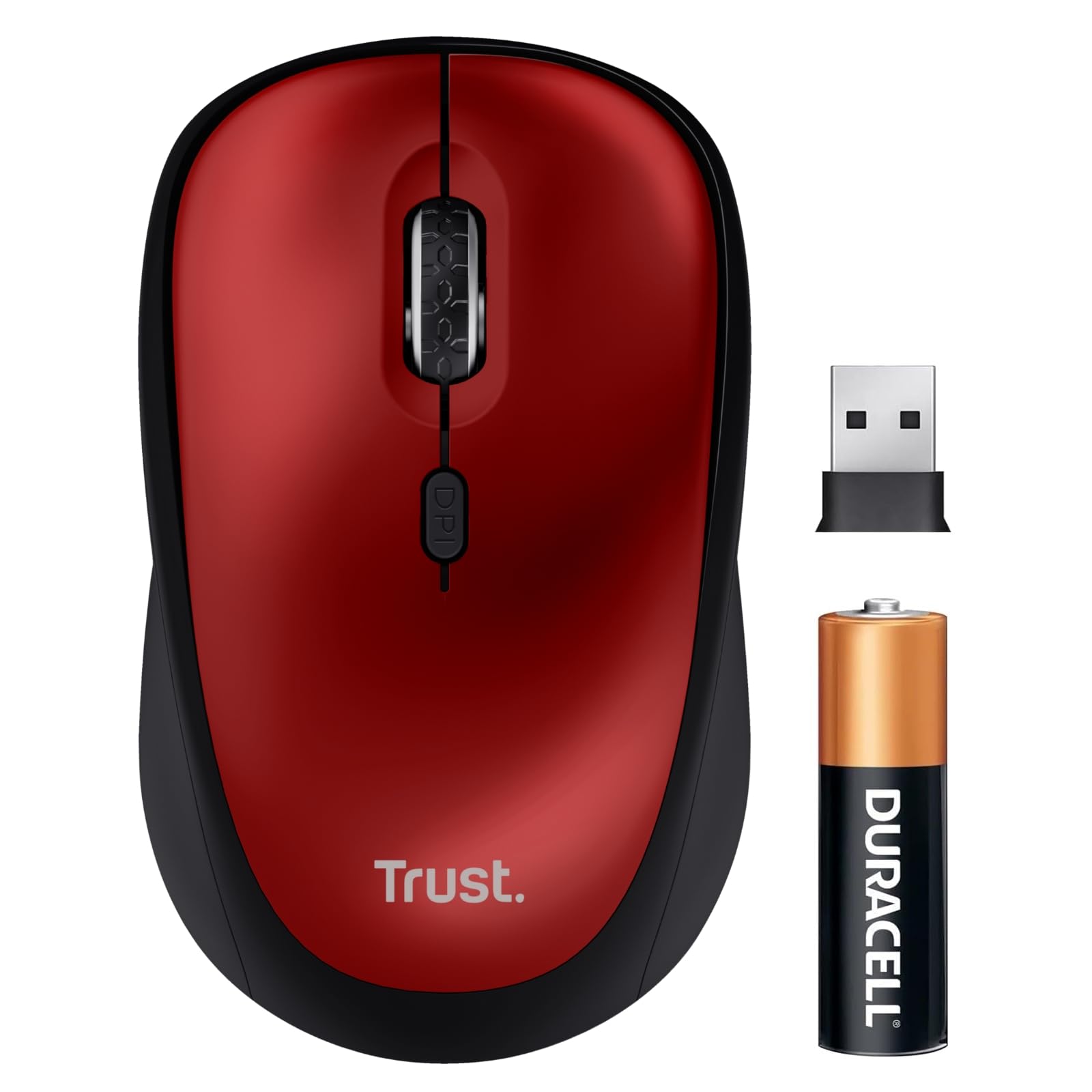 YVI+ WIRELESS MOUSE ECO RED - Immagine 5