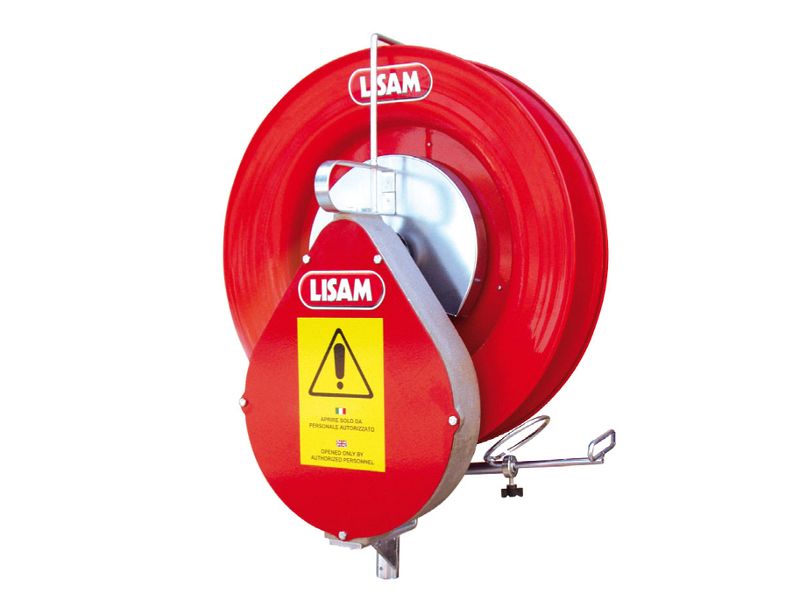 Avvolgitubo automatico per compressori Lisam per tubo mt 100 6x8 o mt 50 8x10