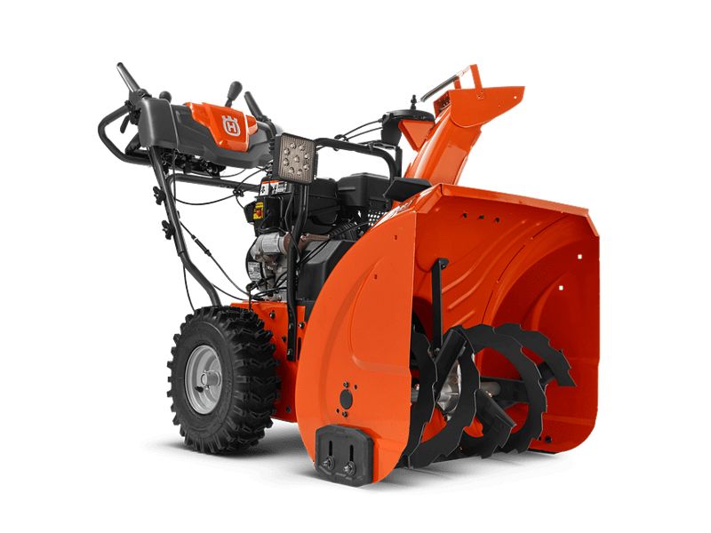 Image of Spazzaneve professionale Husqvarna ST227 due stadi fresa 68cm motore 254cc 8,5Hp