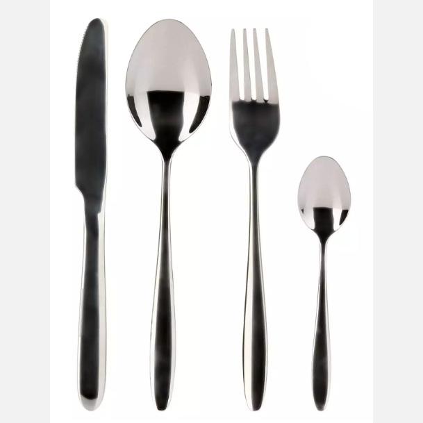Set di 24 Posate in Acciaio Inossidabile