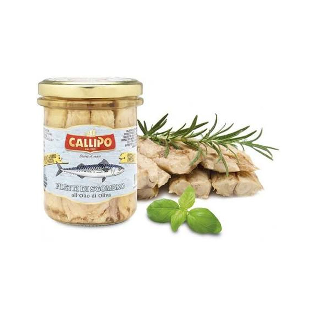 Filetti di Sgombro all’Olio di Oliva 195g Callipo