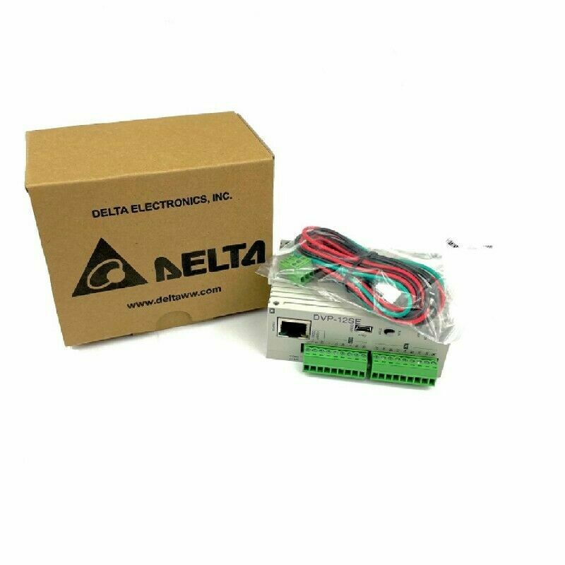 PLC CPU Porta Ethernet uscite a transistor NPN Delta DVP12SE11T