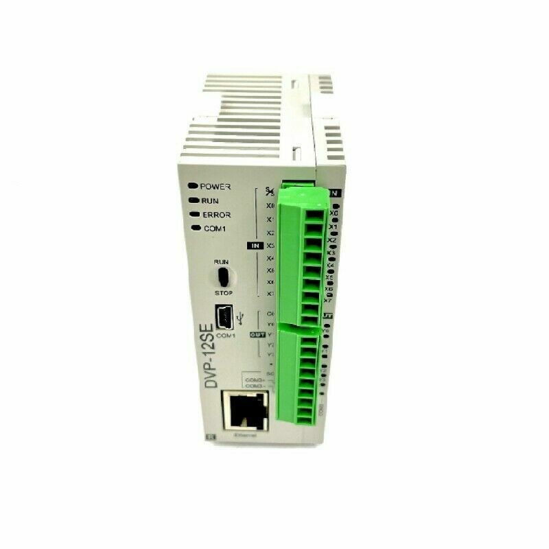 PLC CPU Porta Ethernet uscite a transistor NPN Delta DVP12SE11T