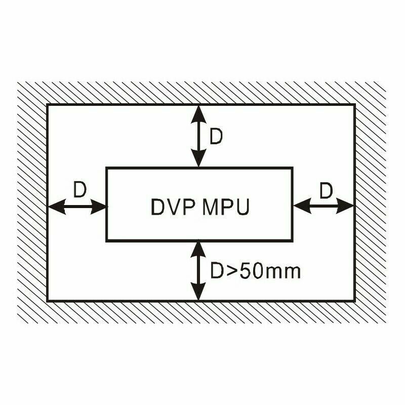 PLC CPU Porta Ethernet uscite a transistor NPN Delta DVP12SE11T