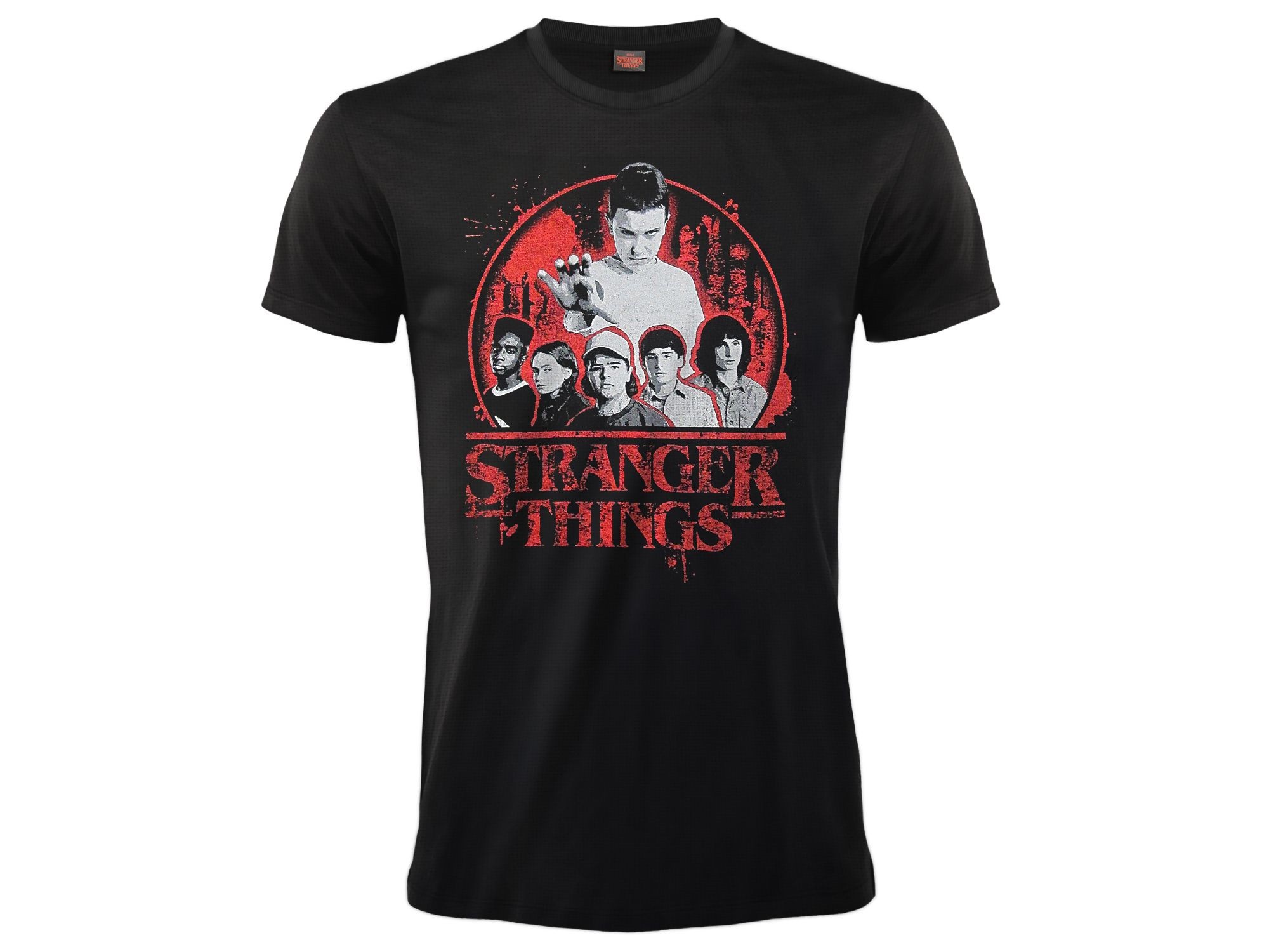 STRANGER THINGS T-Shirt CAST PROTAGONISTI Maglietta UFFICIALE Eleven Will Dustin