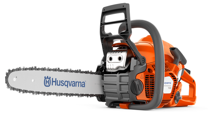 Image of Motosega a scoppio Husqvarna 130 motore 38cc barra 35cm