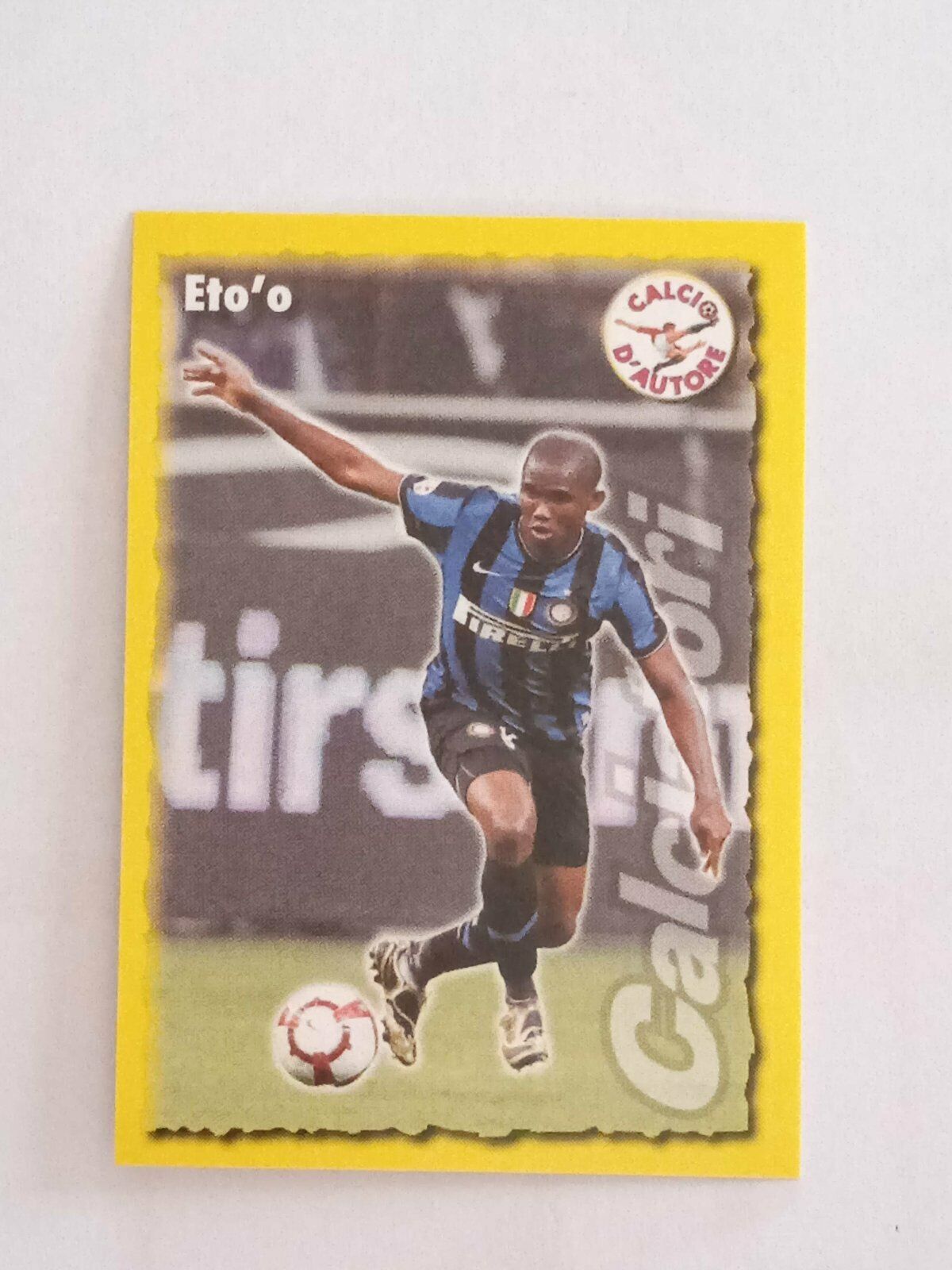 N. 487 Eto'O Calcio D'Autore - Calciatori Panini 2009/10