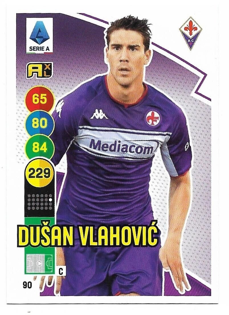 N.90 Dusan Valhovic Fiorentina - Adrenalyn XL Calciatori 2021 22