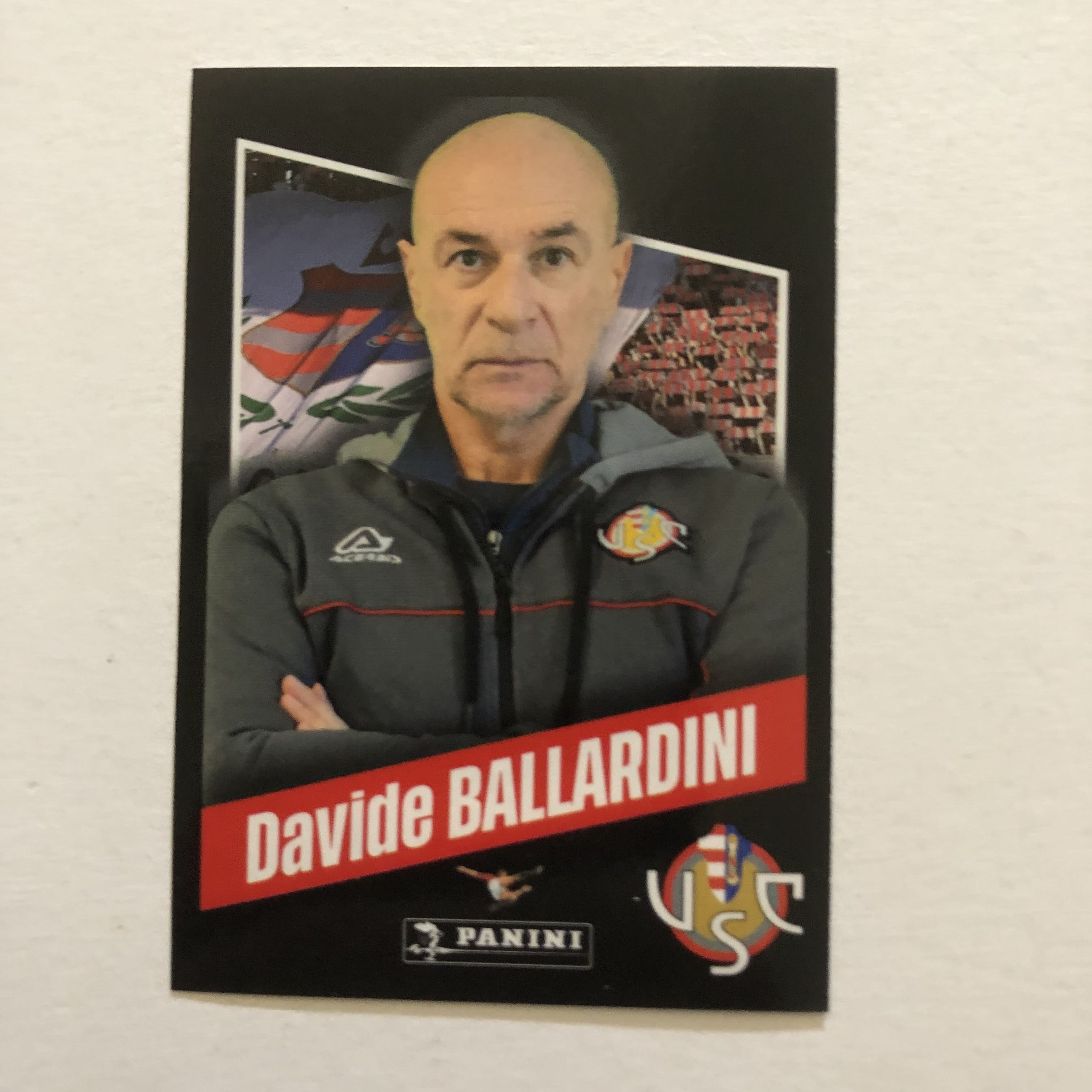 N.M39  Davide Ballardini Cremonese - Calciatori Panini 2022 23