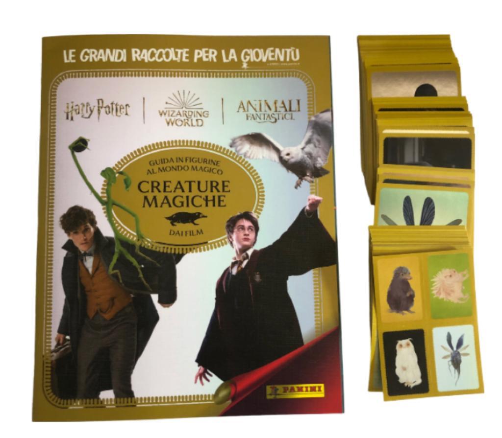 Harry Potter Creature Magiche 2023 Panini - Album + set completo 100 figurine