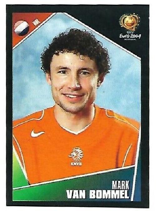 N.326 Mark Van Bommel Olanda Figurina Sticker  - Euro 2004 Panini