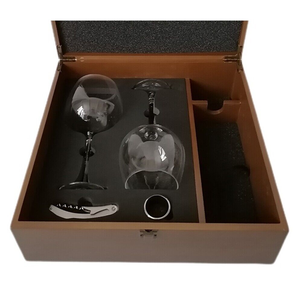 Gioielli Decorativi Vintage Petto Regalo Scatola Di Legno Vino Custodia - Foto 11