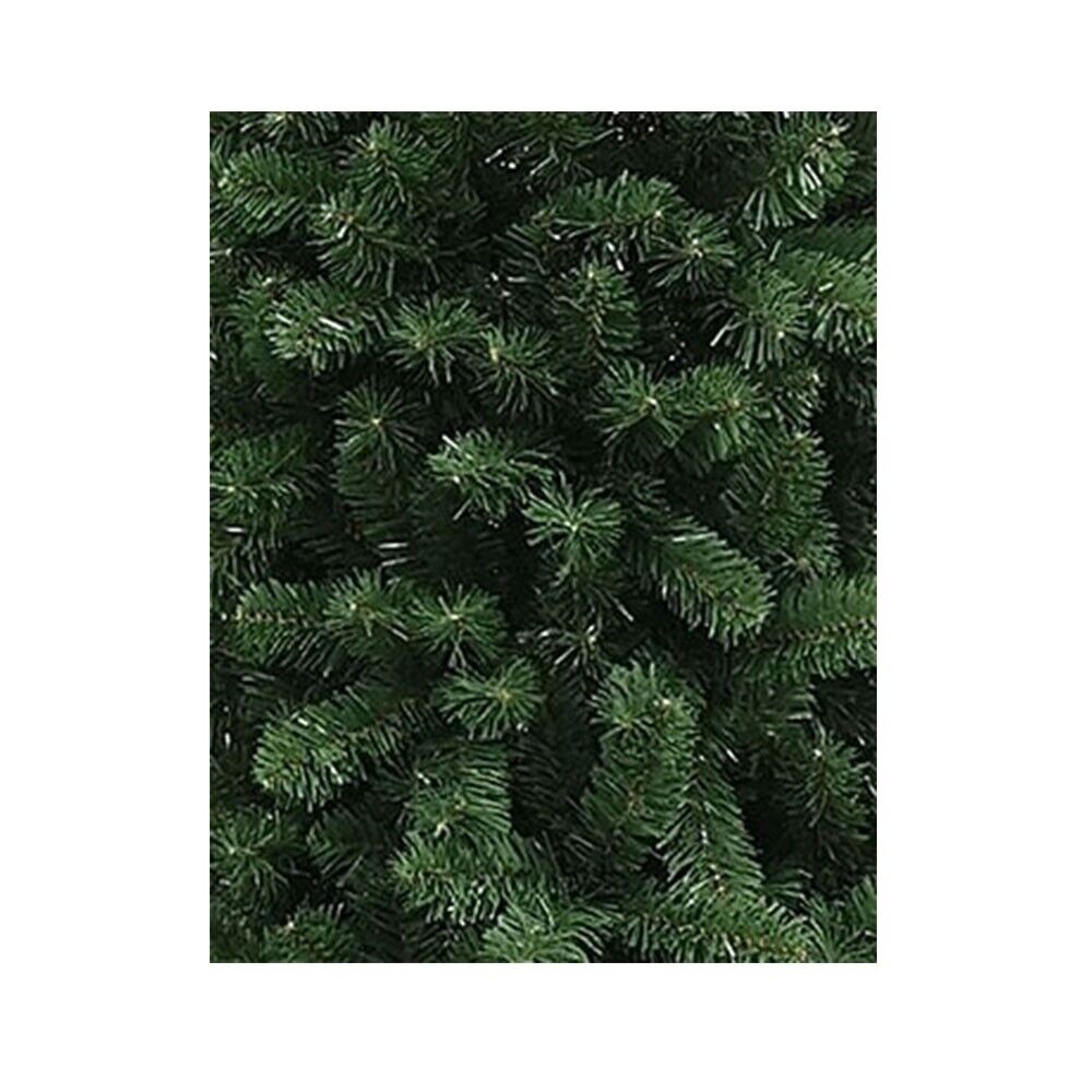 Albero di natale slim verde pino artificiale alto e stretto cm 230 folto pieno r