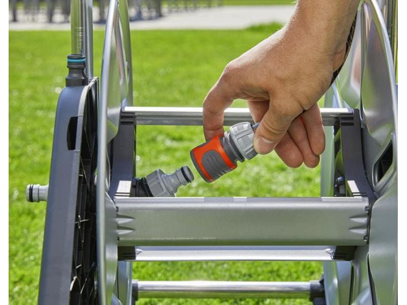 Gardena Carrello Avvolgitubi Aquaroll M Metallo