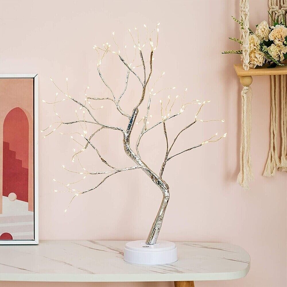 1 Pezzo 24 Led Albero Di Pasqua Scintillante, Ornamenti Di Alberi Di  Spirito Di Luce Fatata, Albero Di Betulla Da 23 Pollici Con Rami Regolabili  Alimentato Da 3 Aa E Usb, Lampada