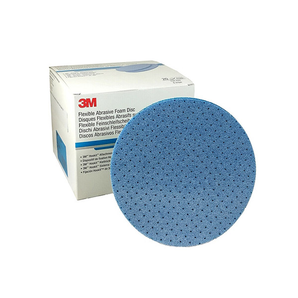 3m 33540 Flexible Schleifscheiben Durchmesser 150 mm P800 Stücke 20