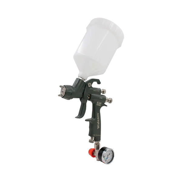 WALCOM 8030 PISTOLA A SPRUZZO SLIM KOMBAT HTE 1,5 IN VALIGETTA CON MANOMETRO