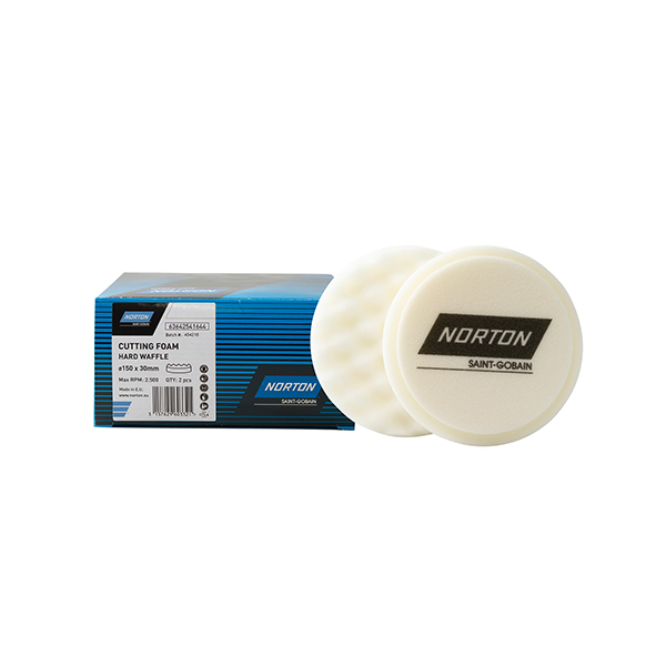 White Wavy Polishing Pad 150 X 30 Mm Pieces 1 | eBay