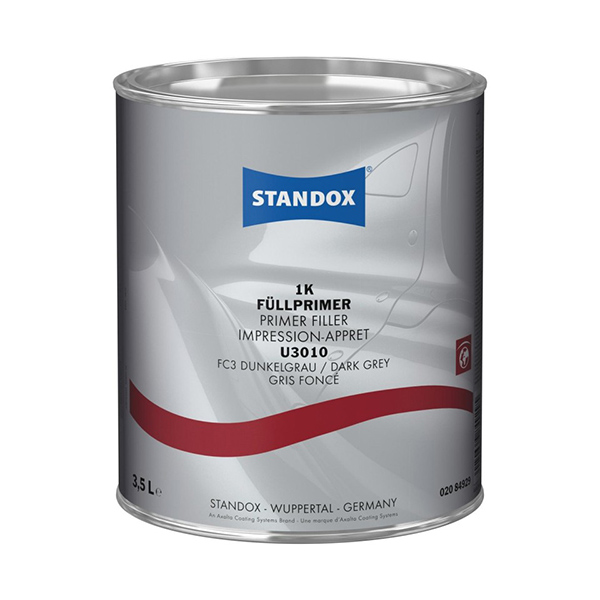 STANDOX 1K PRIMER FILLER U3010 DARK GREY 3,5 lt