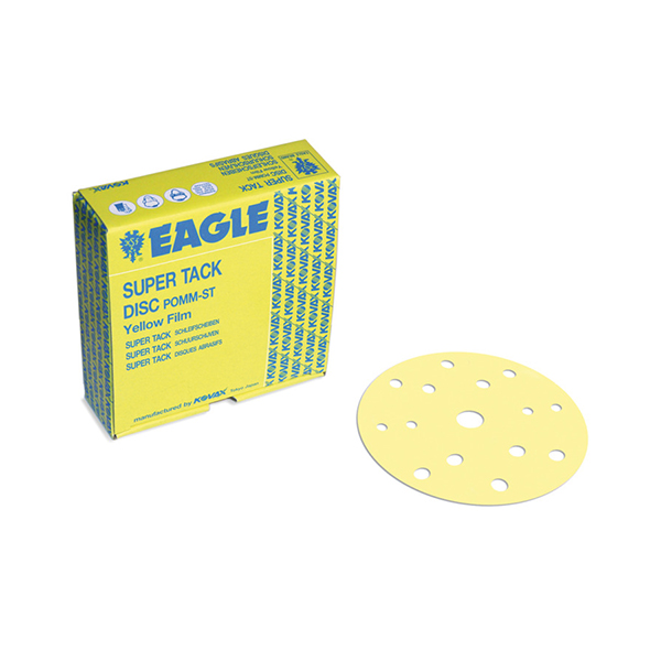 Kovax 524-1500 Yellow Film Discs Durchmesser 150 mm P1500 15 Foren 50 Stück