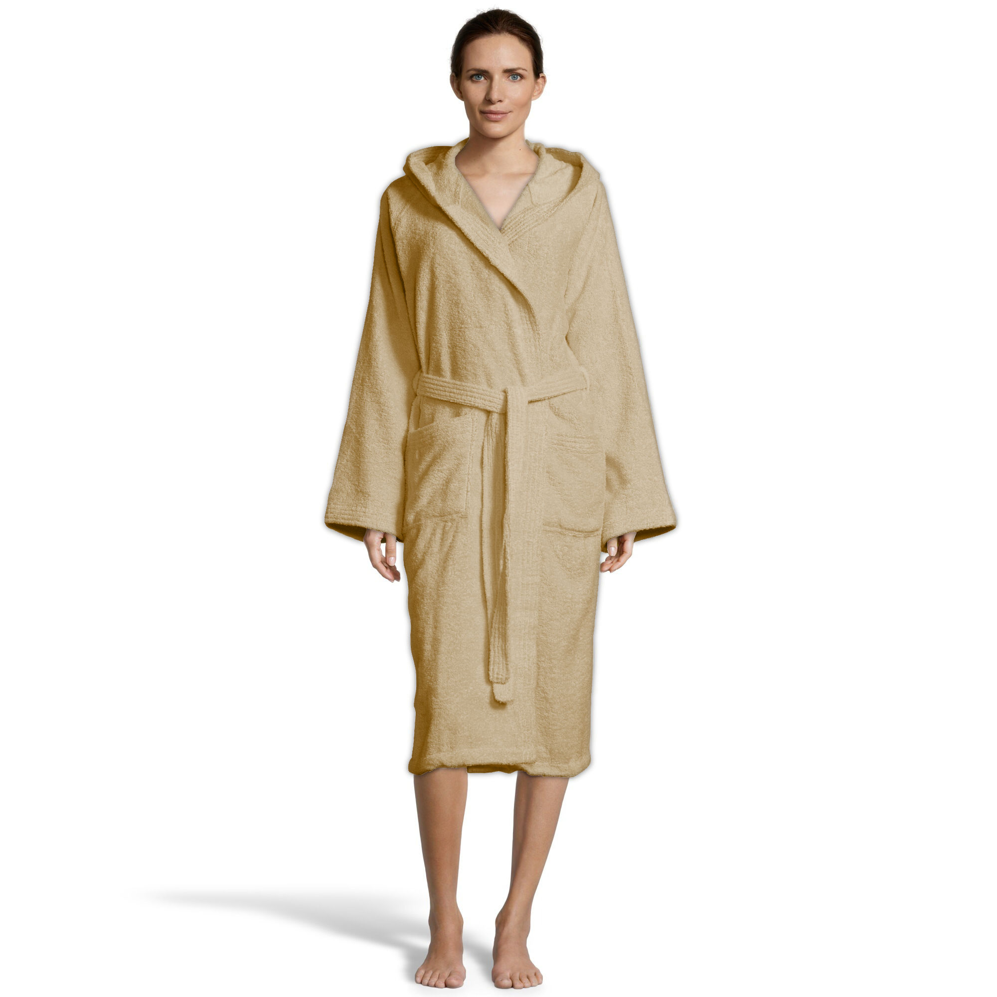 BASSETTI Accappatoio Unisex 360 gr Vivian 100% Cotone con Cappuccio e Cintura - Foto 13 di 65