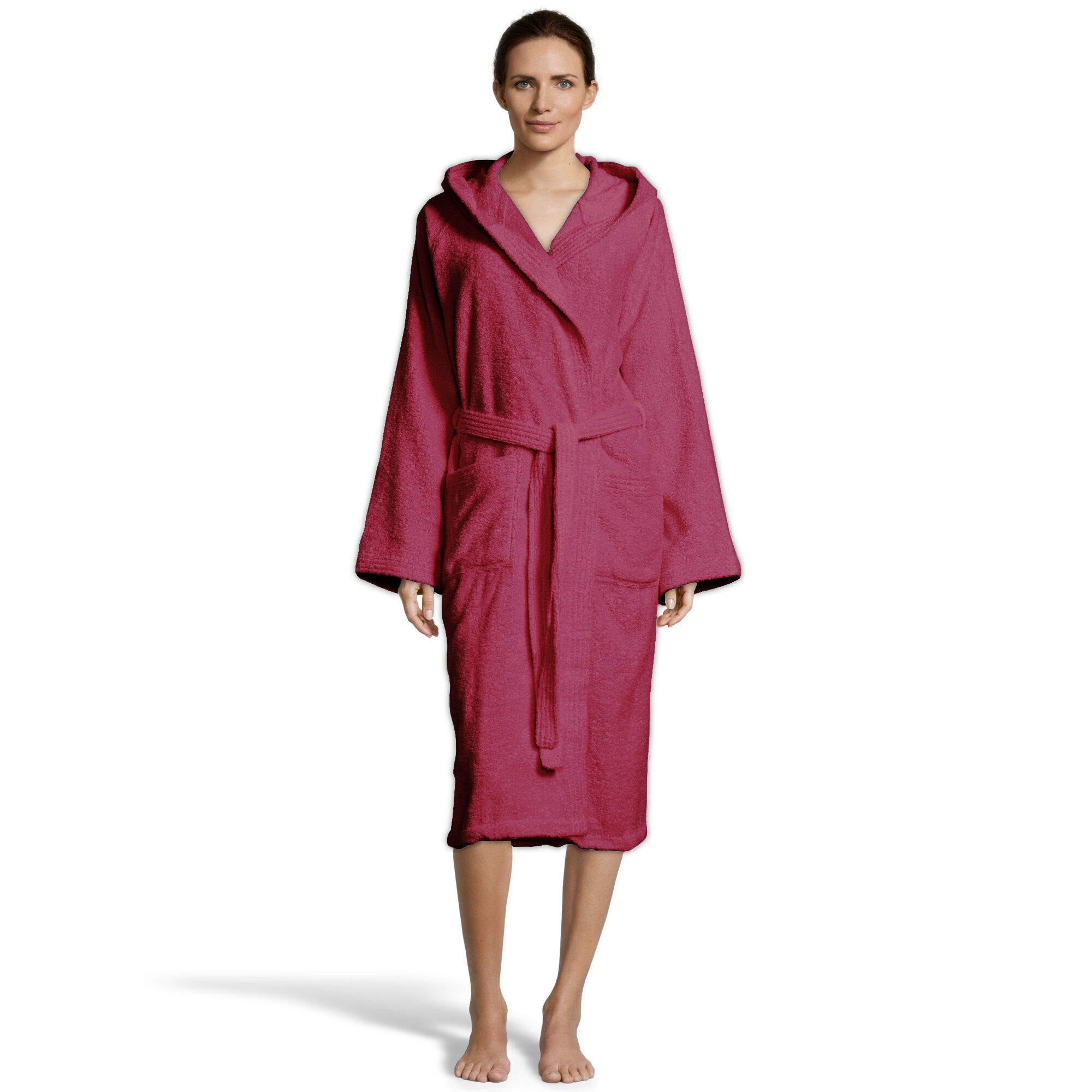 BASSETTI Accappatoio Unisex 360 gr Vivian 100% Cotone con Cappuccio e Cintura - Foto 25 di 65