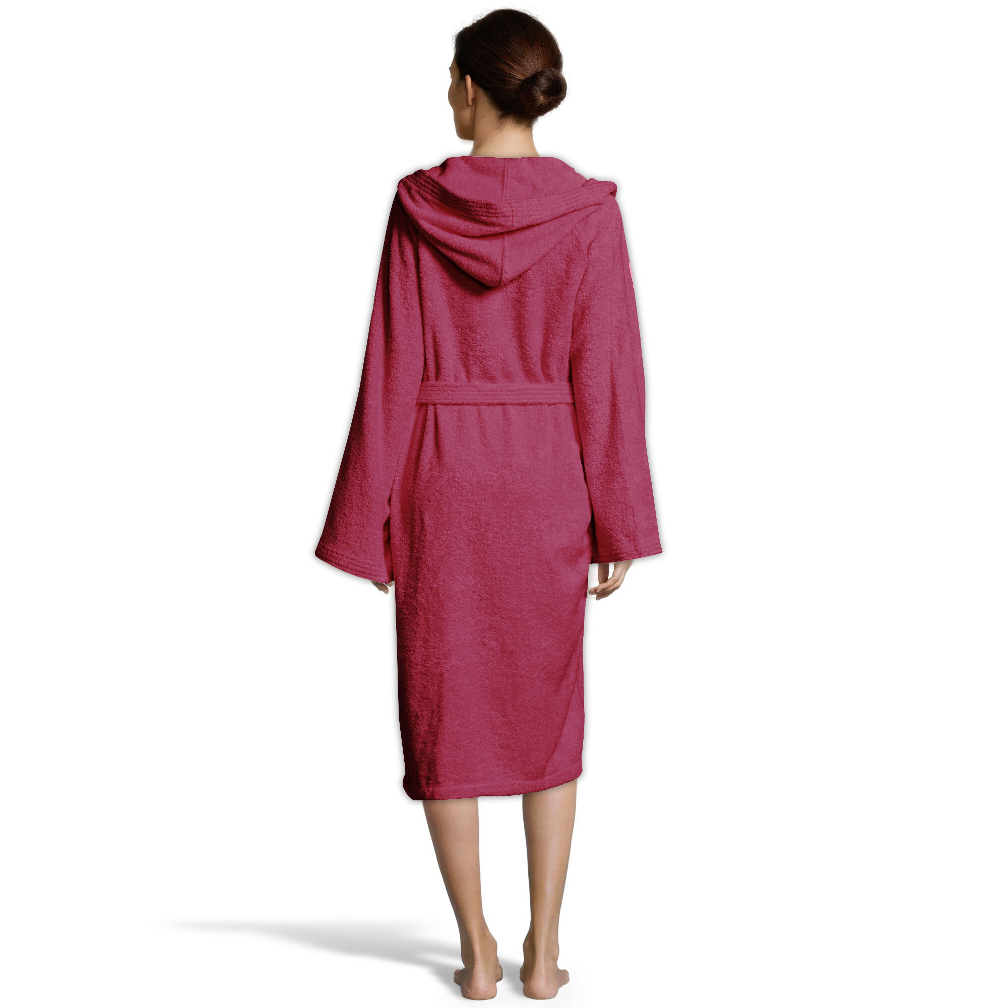 BASSETTI Accappatoio Unisex 360 gr Vivian 100% Cotone con Cappuccio e Cintura - Foto 21 di 65