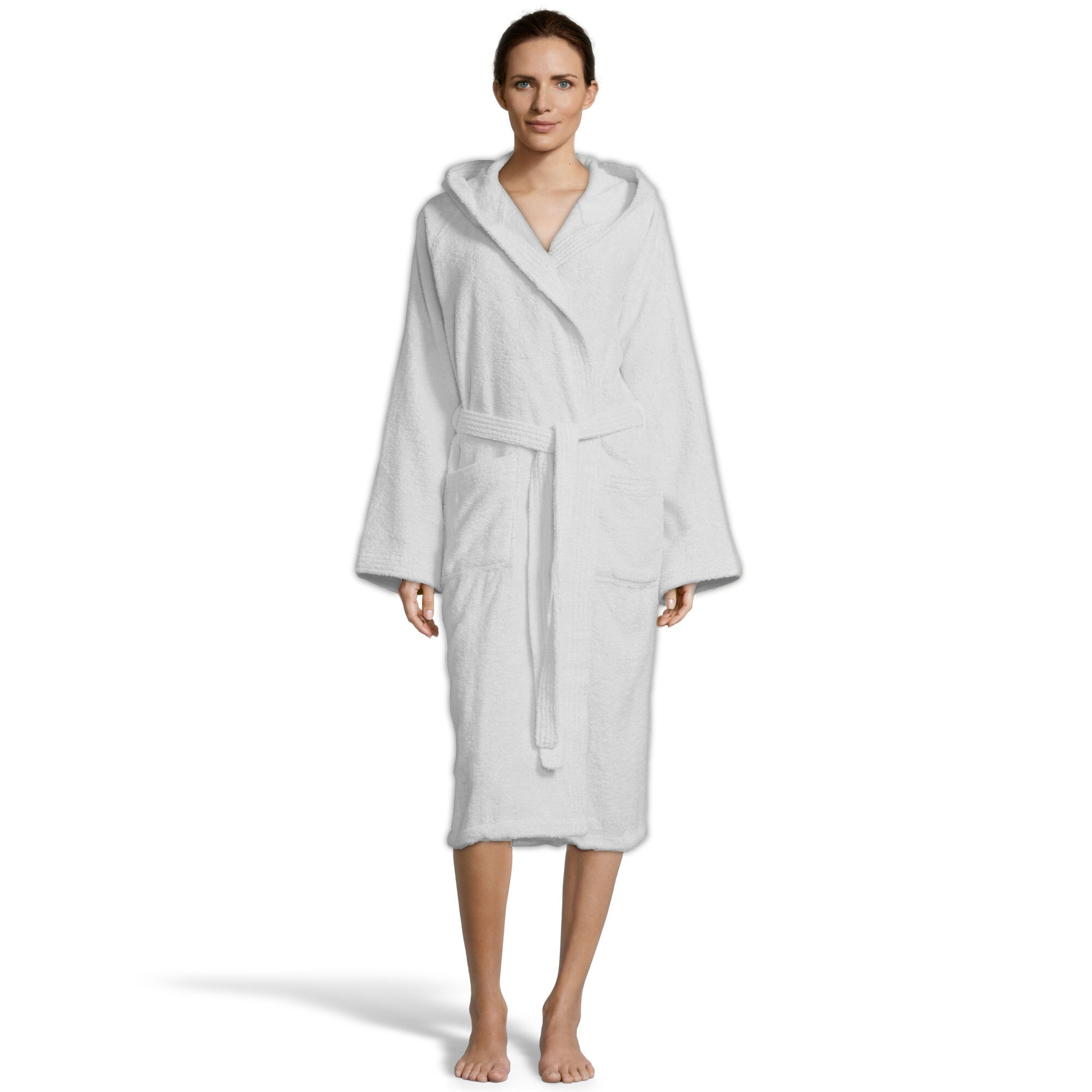 BASSETTI Accappatoio Unisex 360 gr Vivian 100% Cotone con Cappuccio e Cintura - Foto 28 di 65
