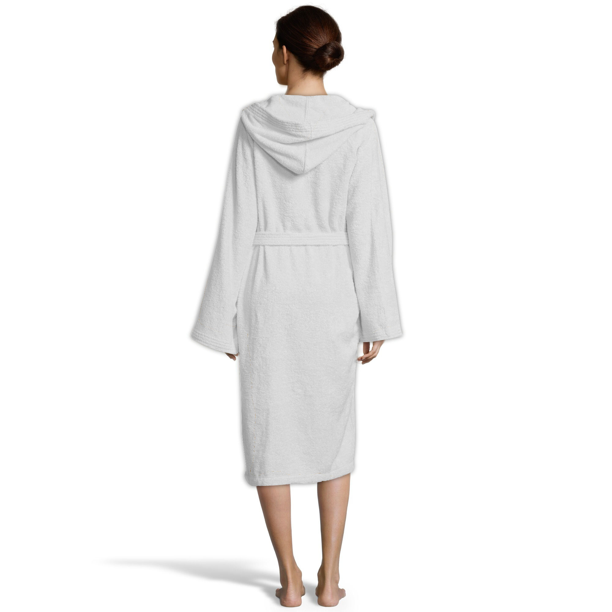 BASSETTI Accappatoio Unisex 360 gr Vivian 100% Cotone con Cappuccio e Cintura - Foto 31 di 65