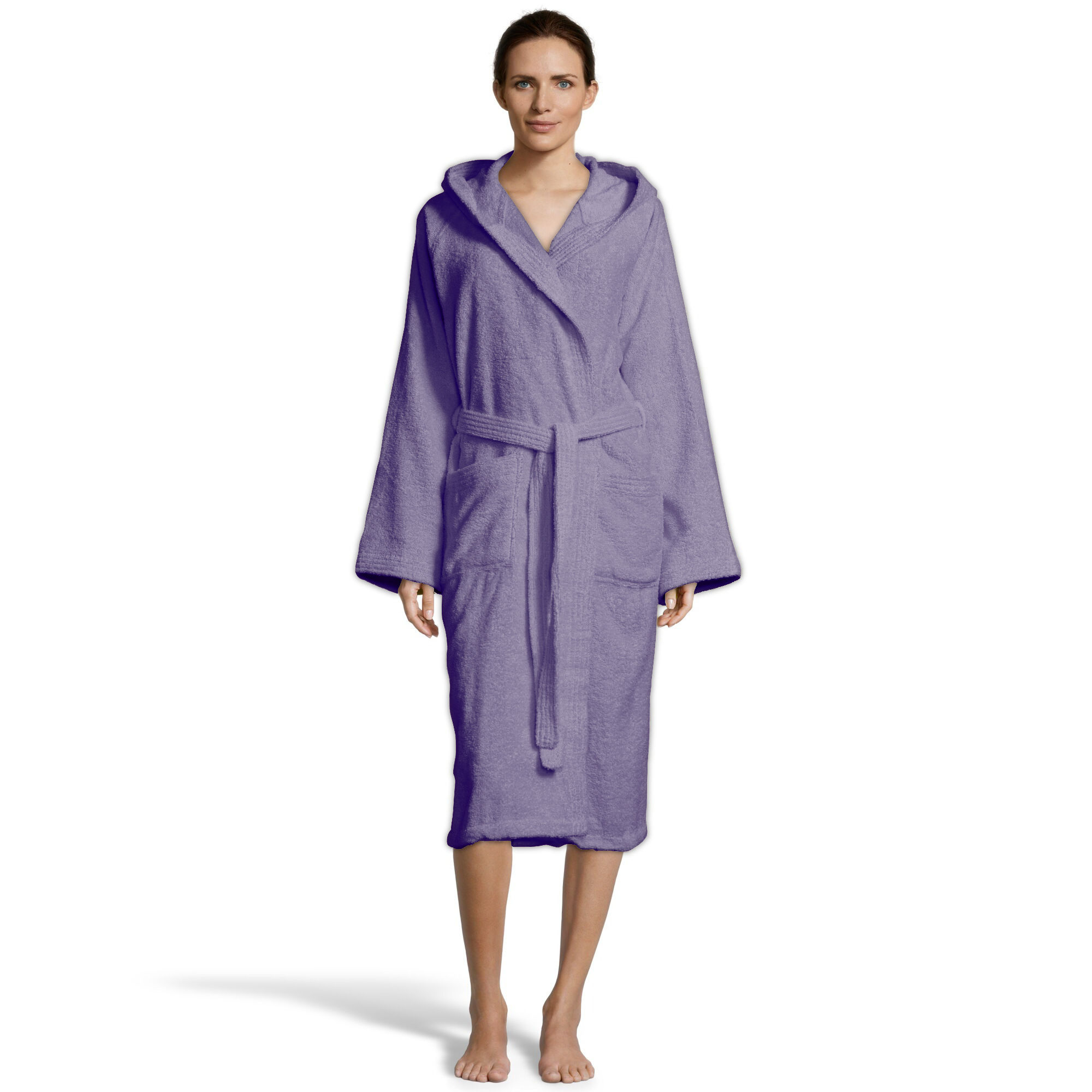 BASSETTI Accappatoio Unisex 360 gr Vivian 100% Cotone con Cappuccio e Cintura - Foto 38 di 65
