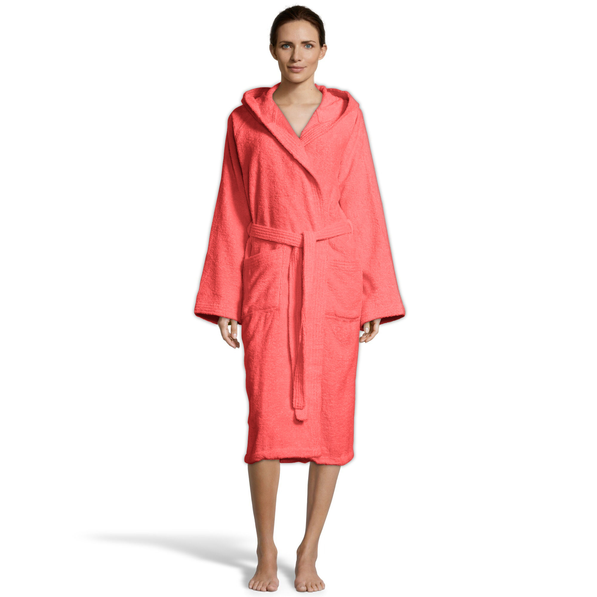 BASSETTI Accappatoio Unisex 360 gr Vivian 100% Cotone con Cappuccio e Cintura - Foto 51 di 65