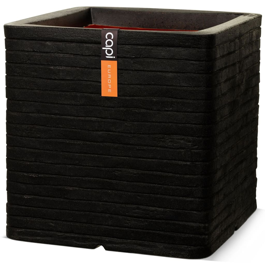 Image of Fioriera Nature Row Quadrata 40x40 cm Nera KBLRO903